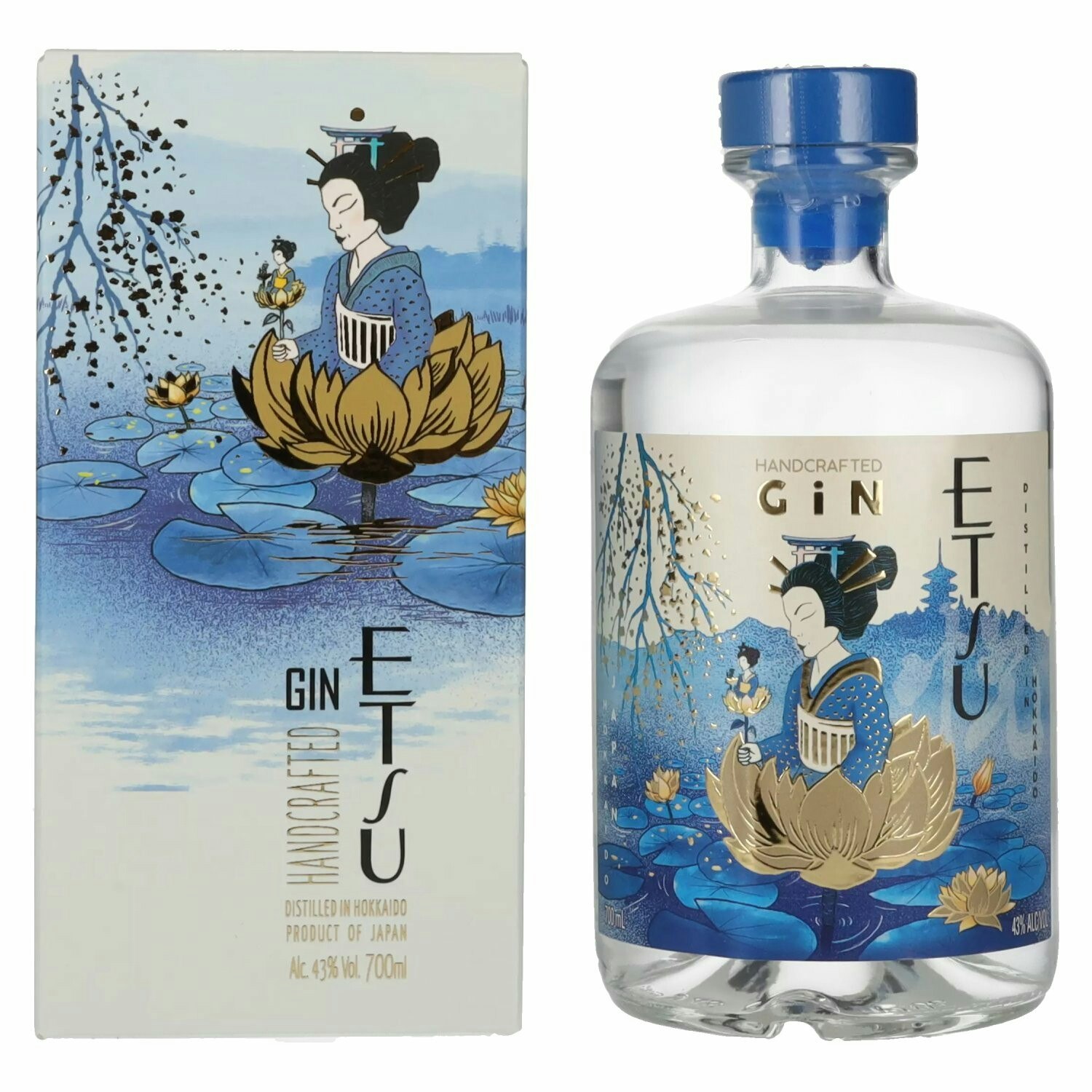 Etsu Handcrafted Gin 43% Vol. 0,7l in Giftbox