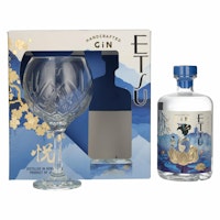 Etsu Handcrafted Gin 43% Vol. 0,7l in Giftbox with glass