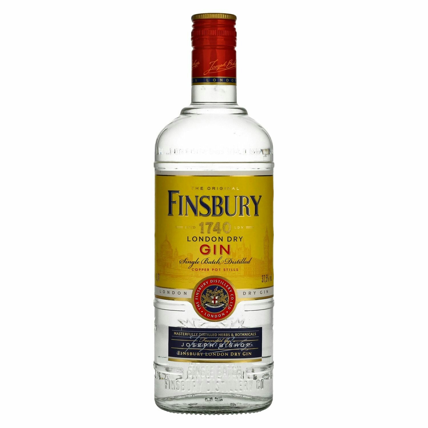 Finsbury London Dry Gin 37,5% Vol. 0,7l