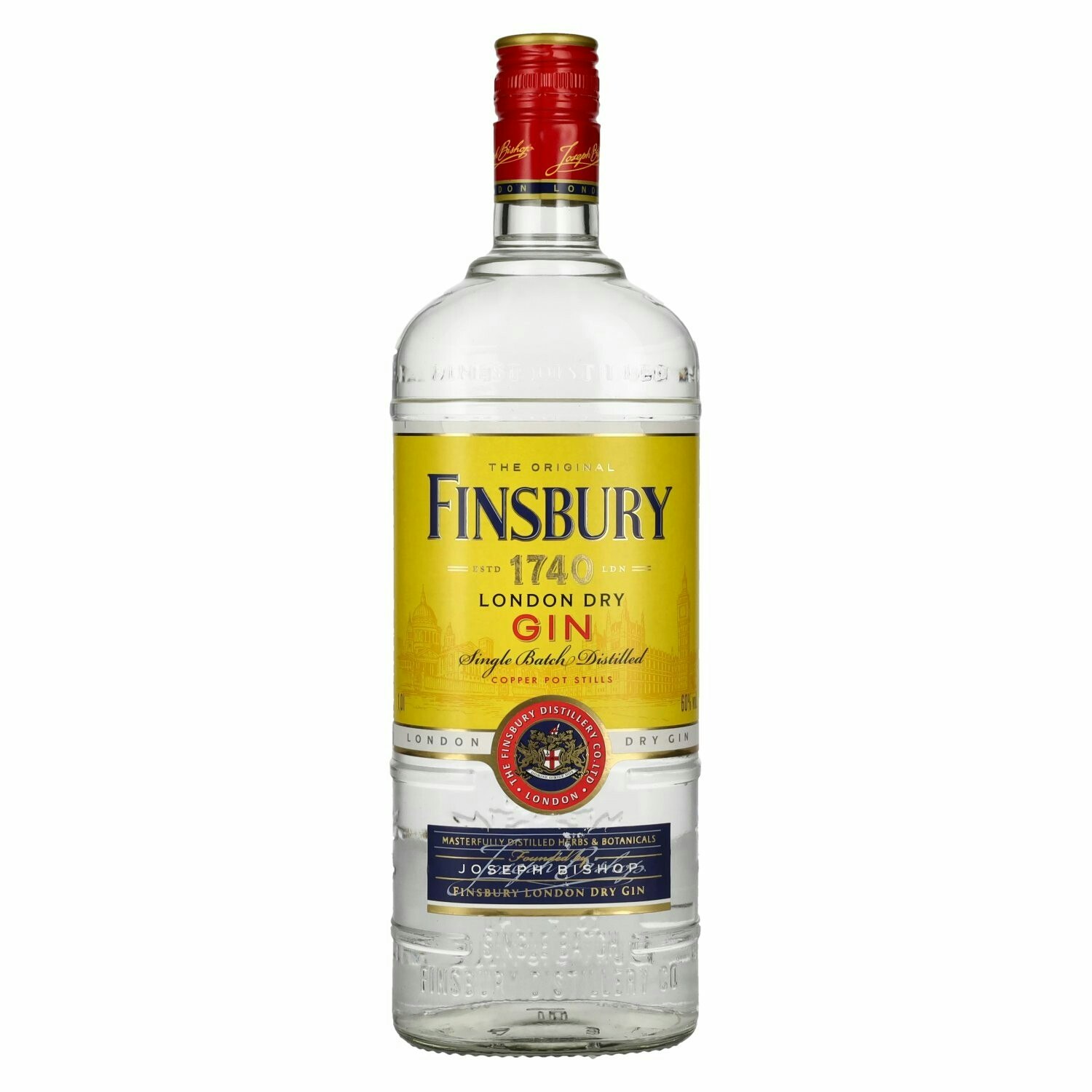 Finsbury London Dry Gin 60% Vol. 1l