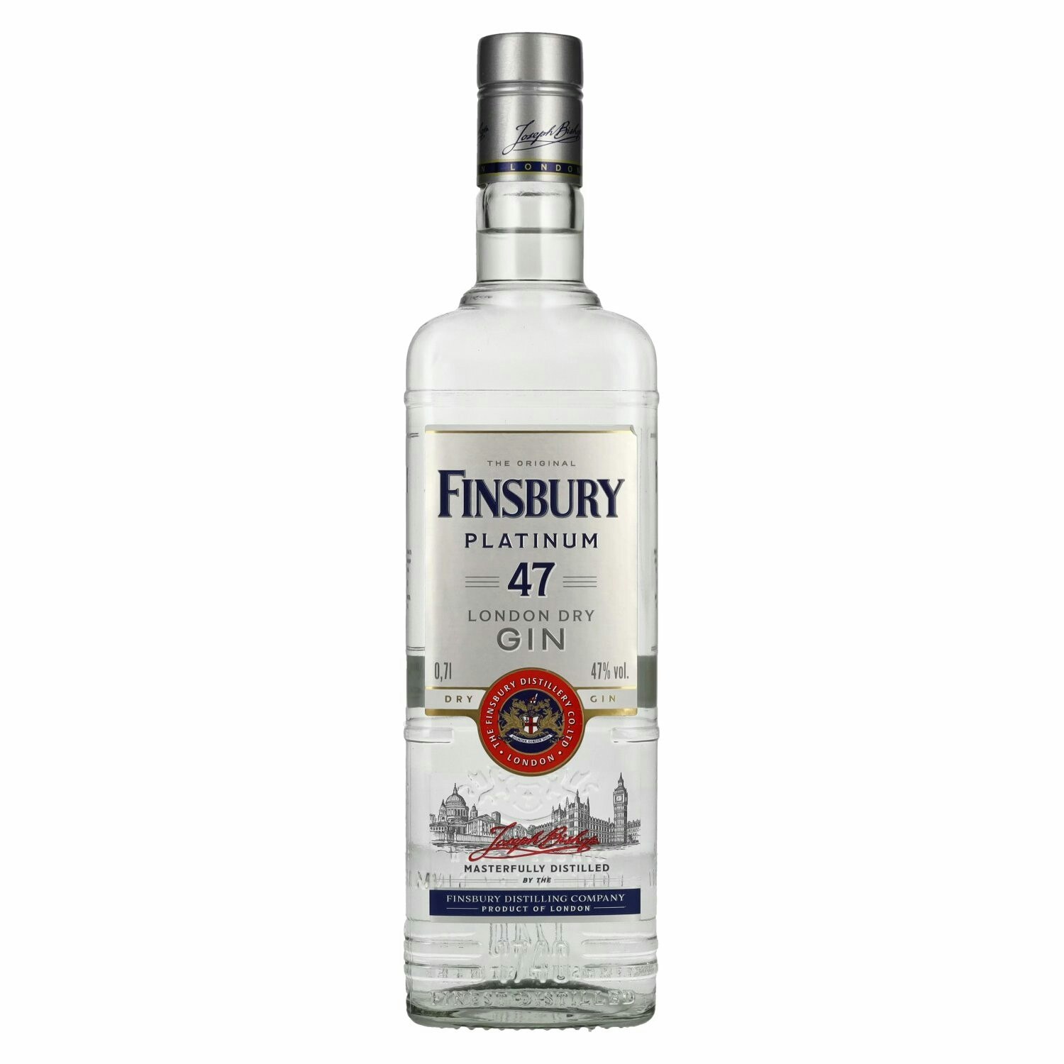 Finsbury PLATINUM 47 London Dry Gin 47% Vol. 0,7l