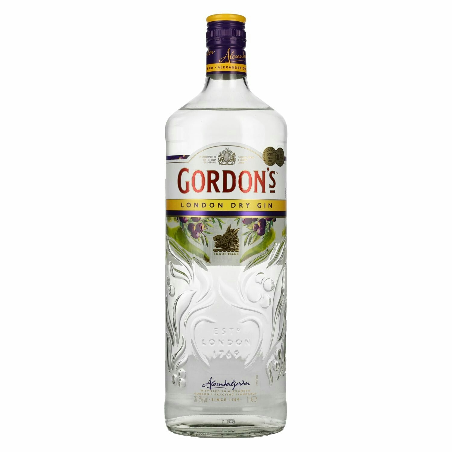 Gordon's London Dry Gin 37,5% Vol. 1l