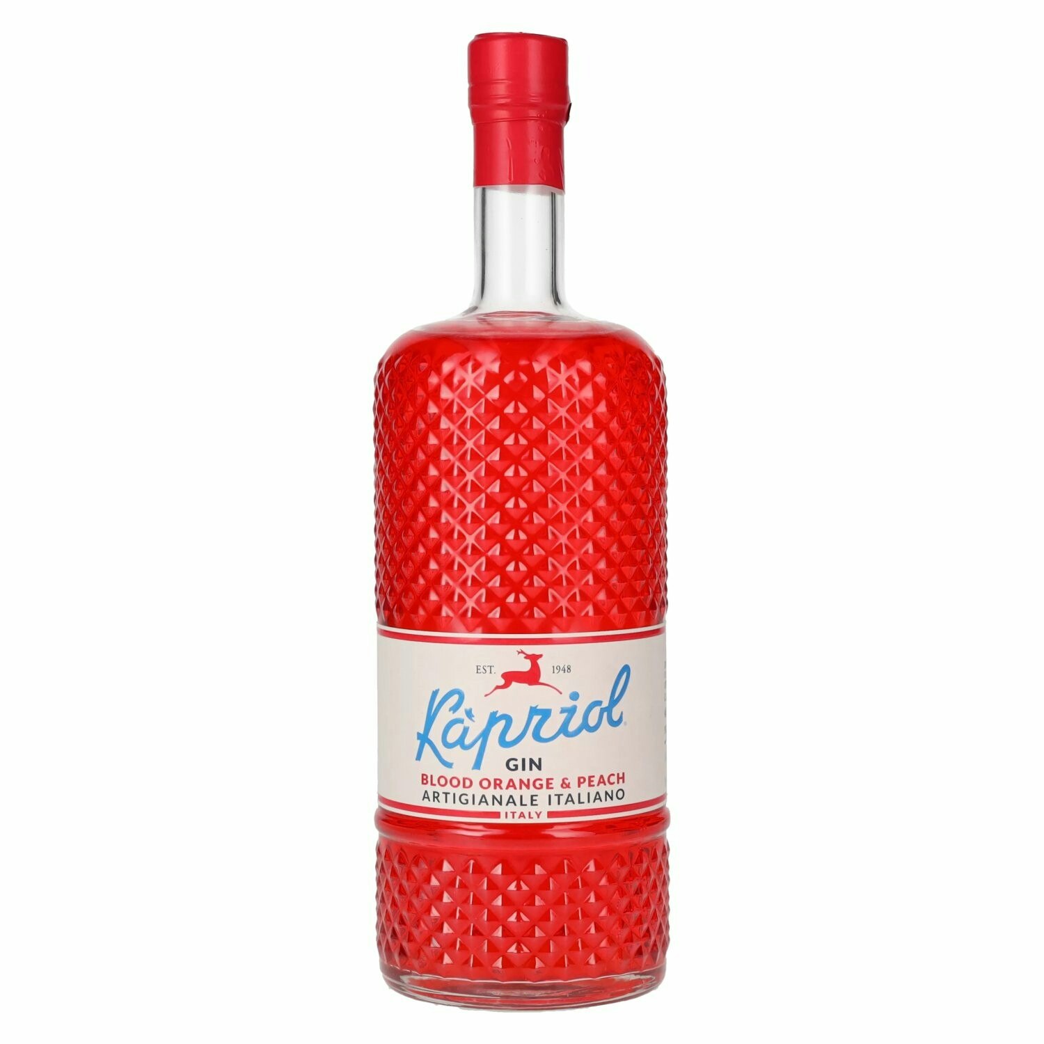 Kapriol BLOOD ORANGE & PEACH Gin Artigianale Italiano 40,7% Vol. 0,7l