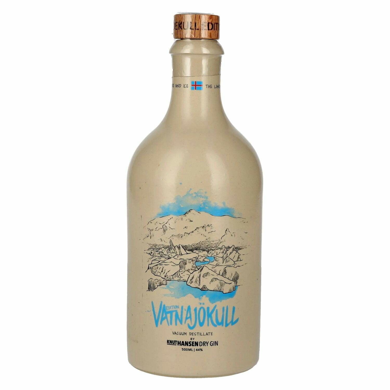 Knut Hansen Dry Gin Vatnajökull Edition 2023 44% Vol. 0,5l