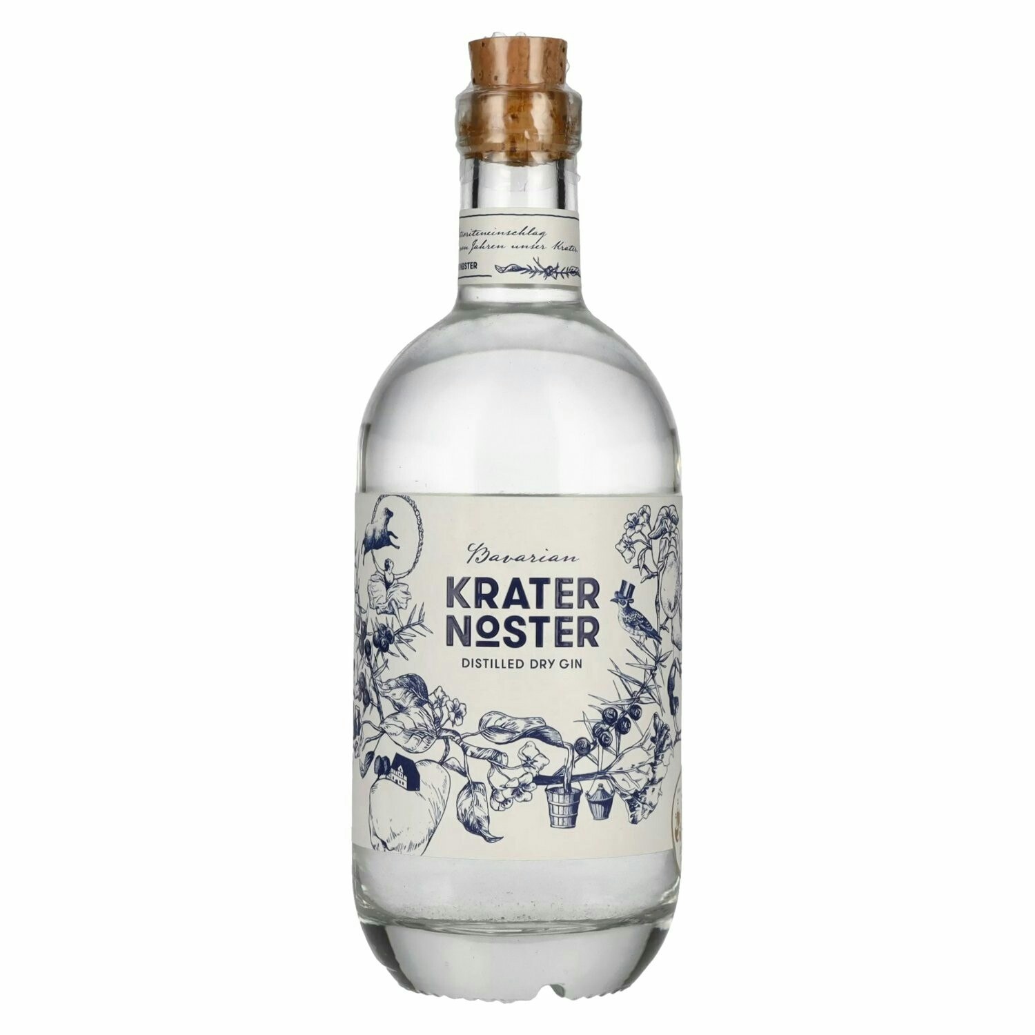 Krater Noster Bavarian Distilled Dry Gin 46,9% Vol. 0,7l