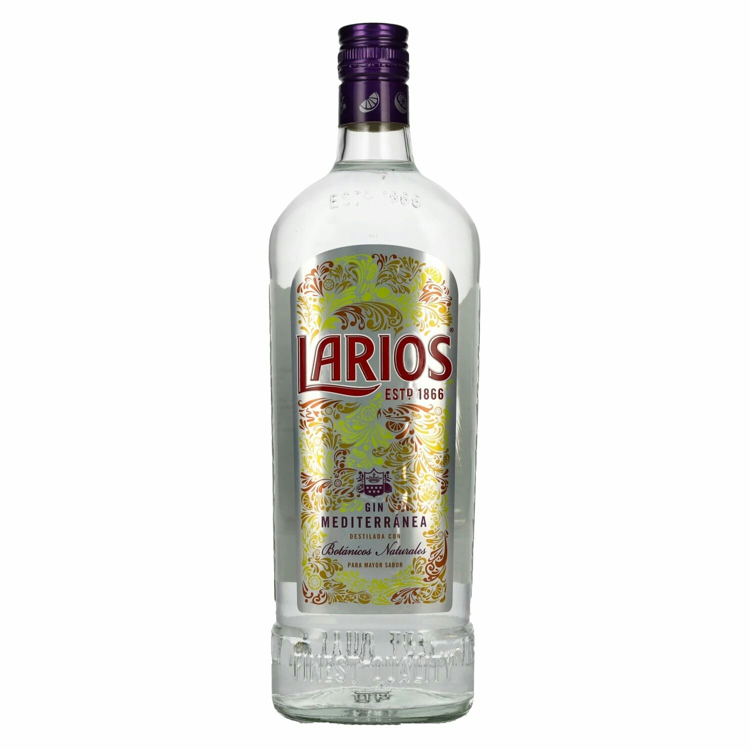 Larios Ginebra Mediterránea London Dry Gin 37,5% Vol. 1l