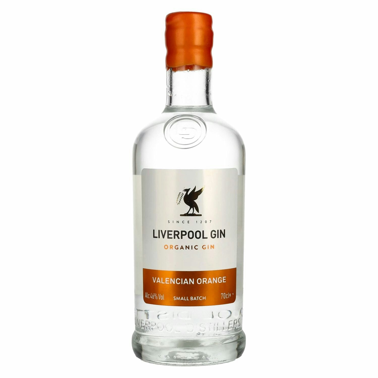 Liverpool Organic Gin VALENCIAN ORANGE 46% Vol. 0,7l