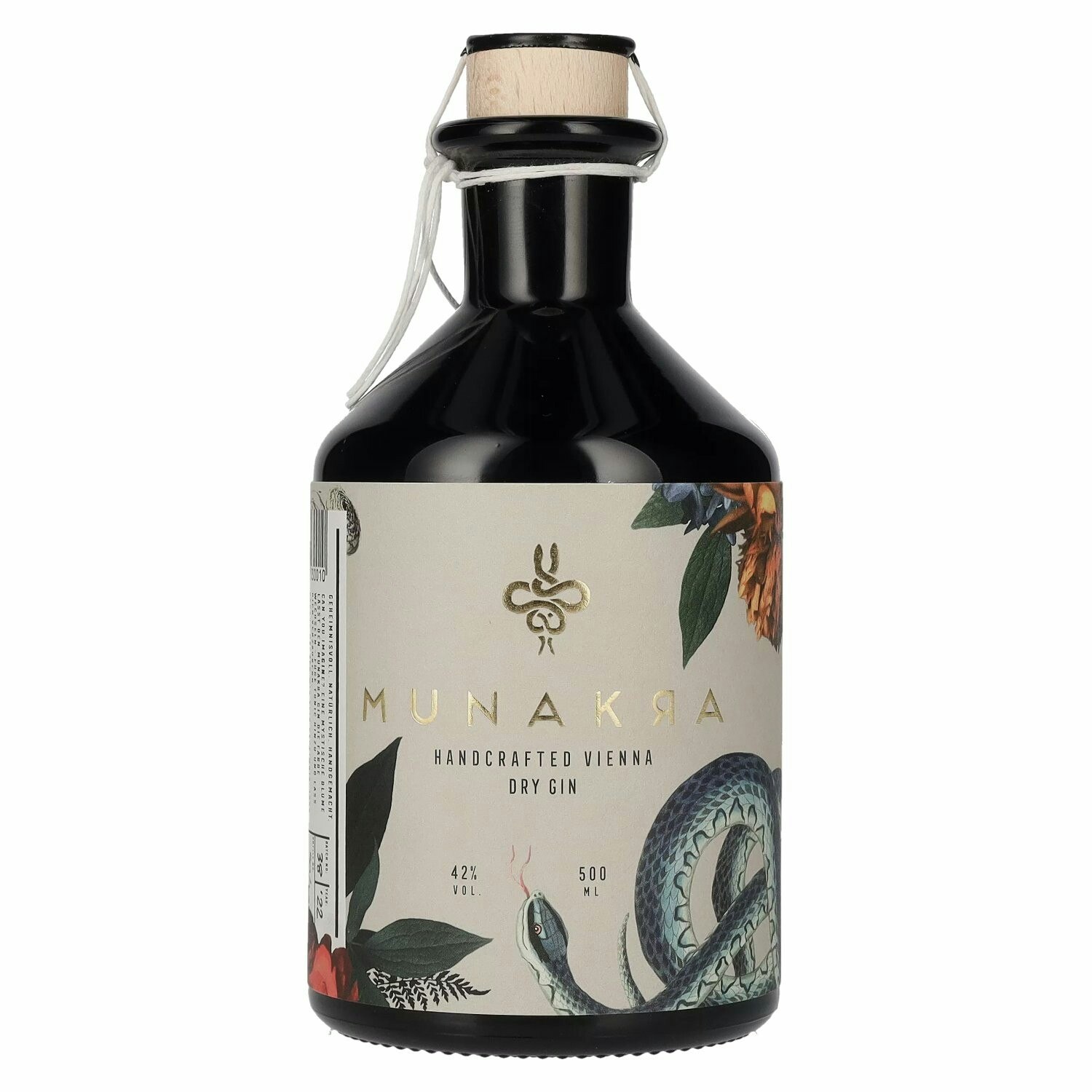 Munakra Handcrafted Vienna Dry Gin 42% Vol. 0,5l