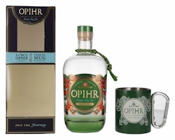 Opihr London Dry Gin ARABIAN EDITION 43% Vol. 0,7l in Giftbox with Travel Mug
