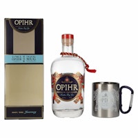Opihr ORIENTAL SPICED London Dry Gin 42,5% Vol. 0,7l in Giftbox with Travel Mug