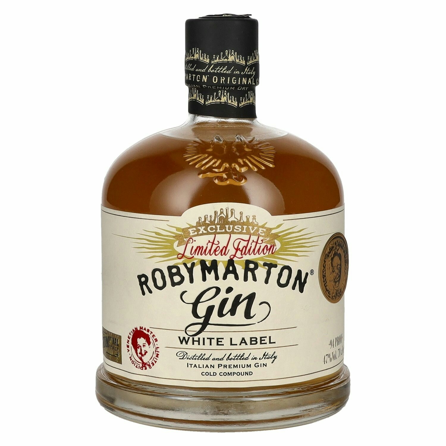 Roby Marton Gin Exclusive WHITE LABEL Limited Edition 47% Vol. 0,7l