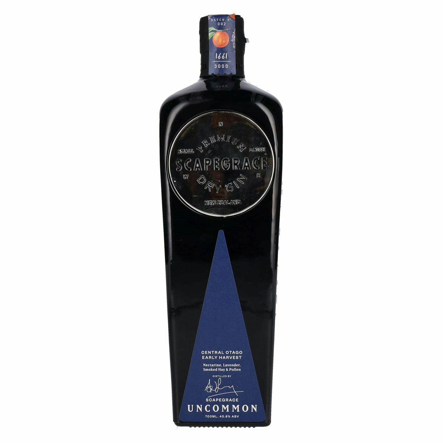 Scapegrace UNCOMMON Premium Dry Gin Central Otago Early Harvest 40,8% Vol. 0,7l