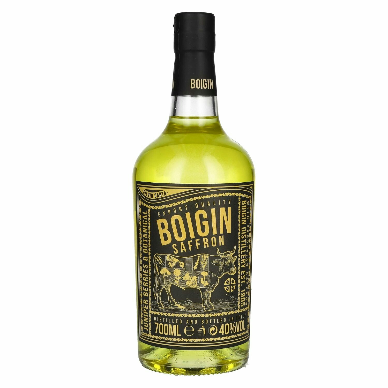 Silvio Carta Boigin Saffron Gin 40% Vol. 0,7l