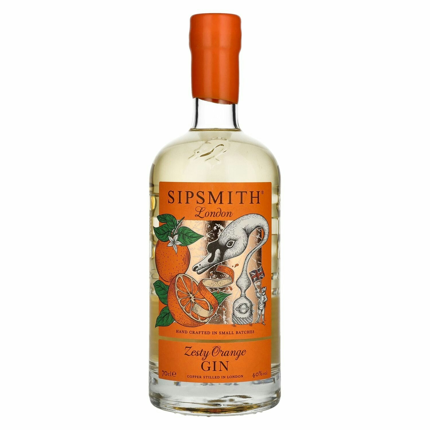 Sipsmith Zesty Orange Gin 40% Vol. 0,7l