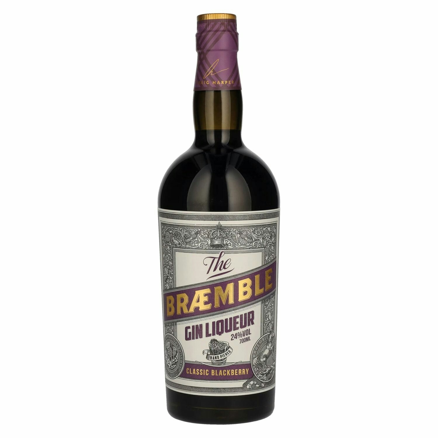 The BRAEMBLE Gin Liqueur Classic Blackberry 24% Vol. 0,7l