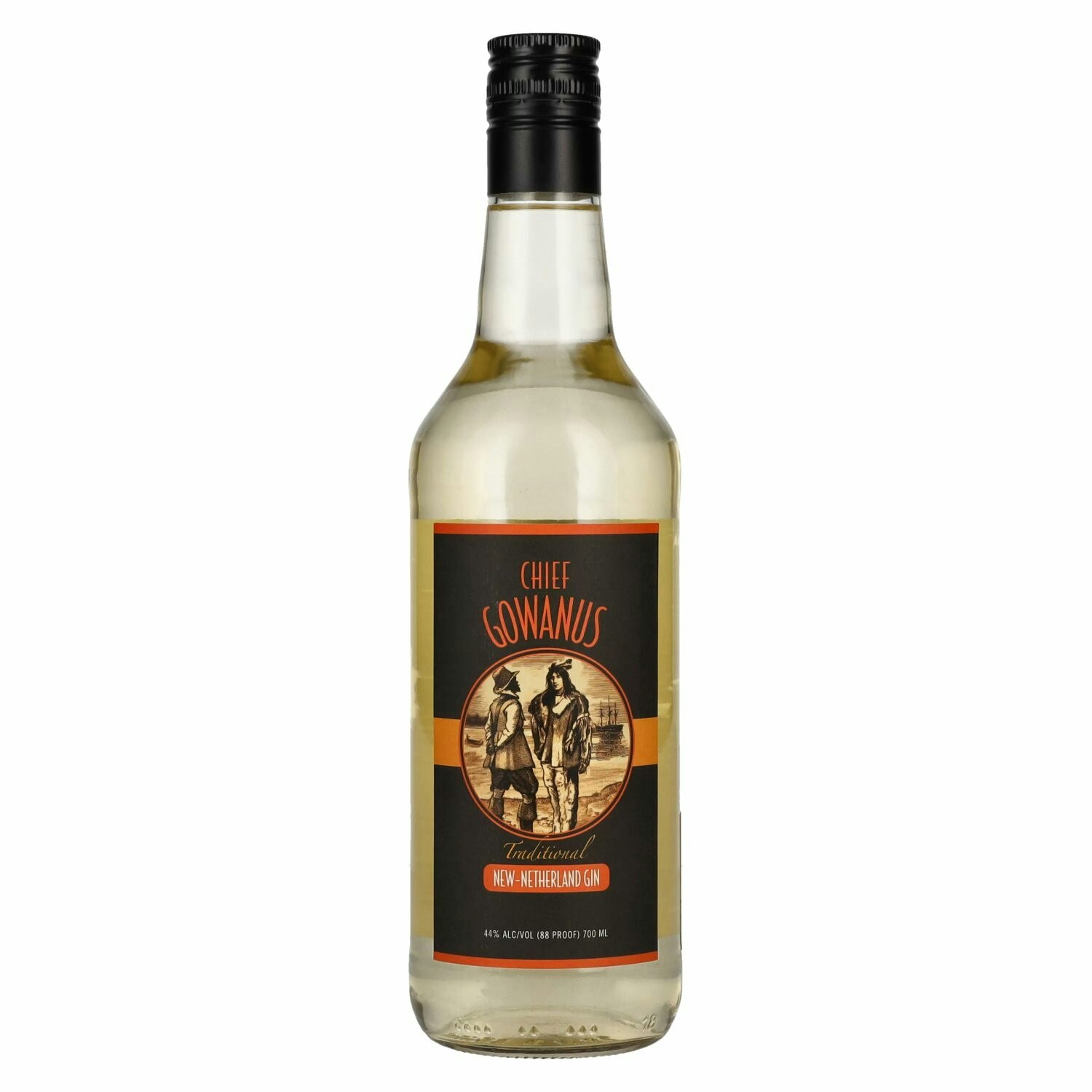 The New York Distilling Company CHIEF GOWANUS Traditional New Netherland Gin 44% Vol. 0,7l