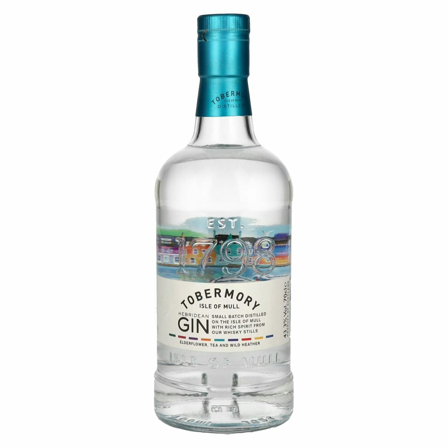 Tobermory Hebridean Isle of Mull Gin 43,3% Vol. 0,7l