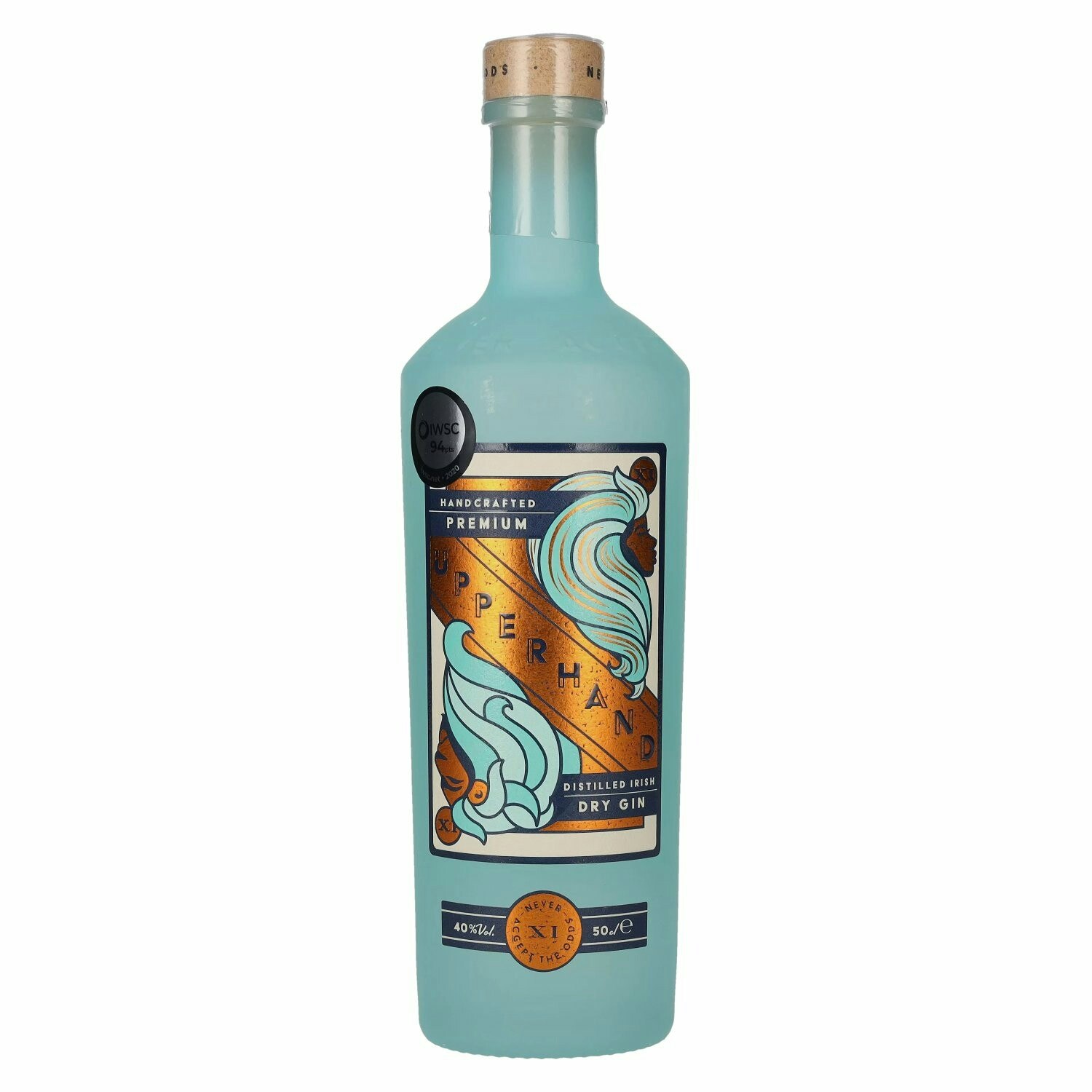 Upperhand Distilled Irish Dry Gin 40% Vol. 0,5l