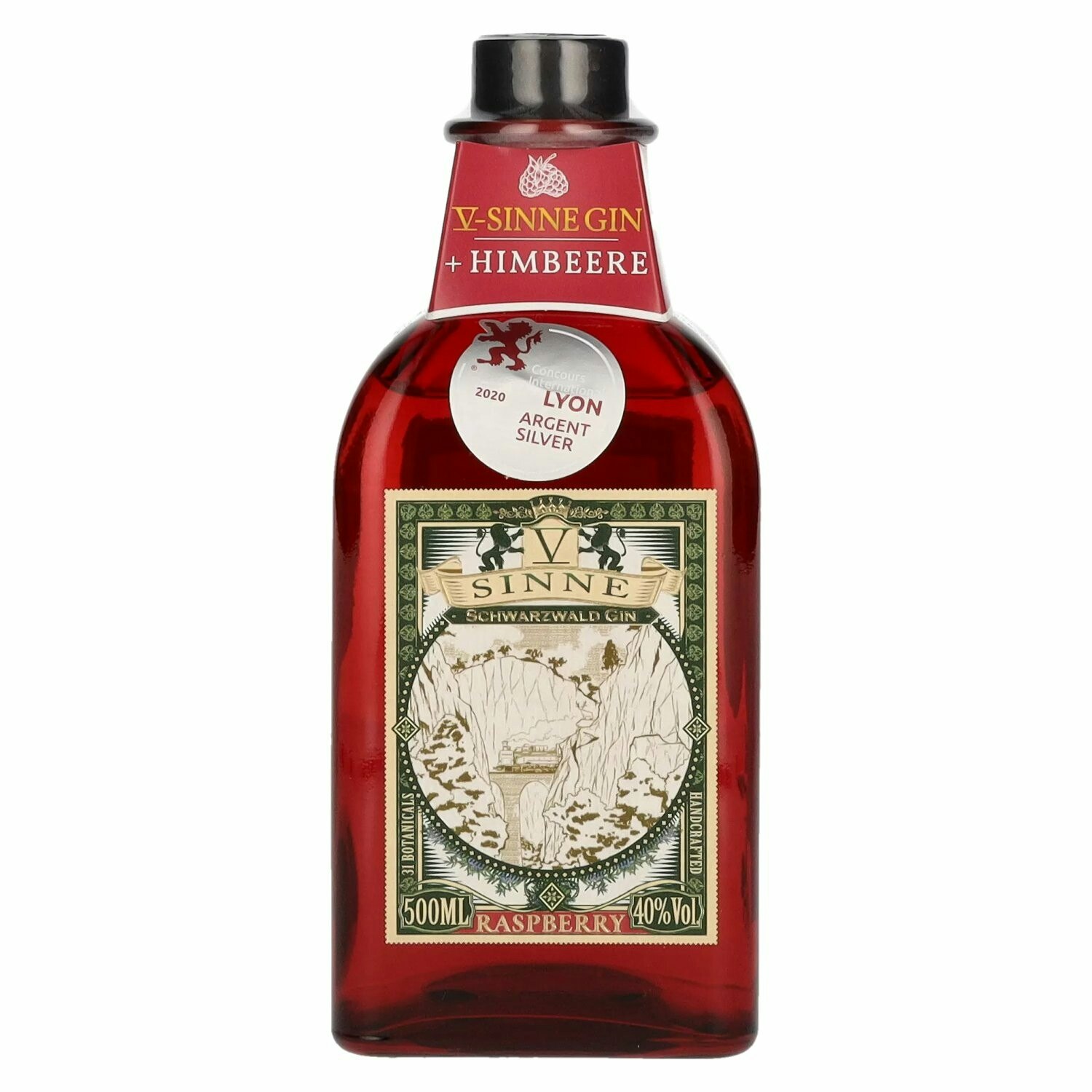 V-Sinne Schwarzwald Raspberry Gin 40% Vol. 0,5l