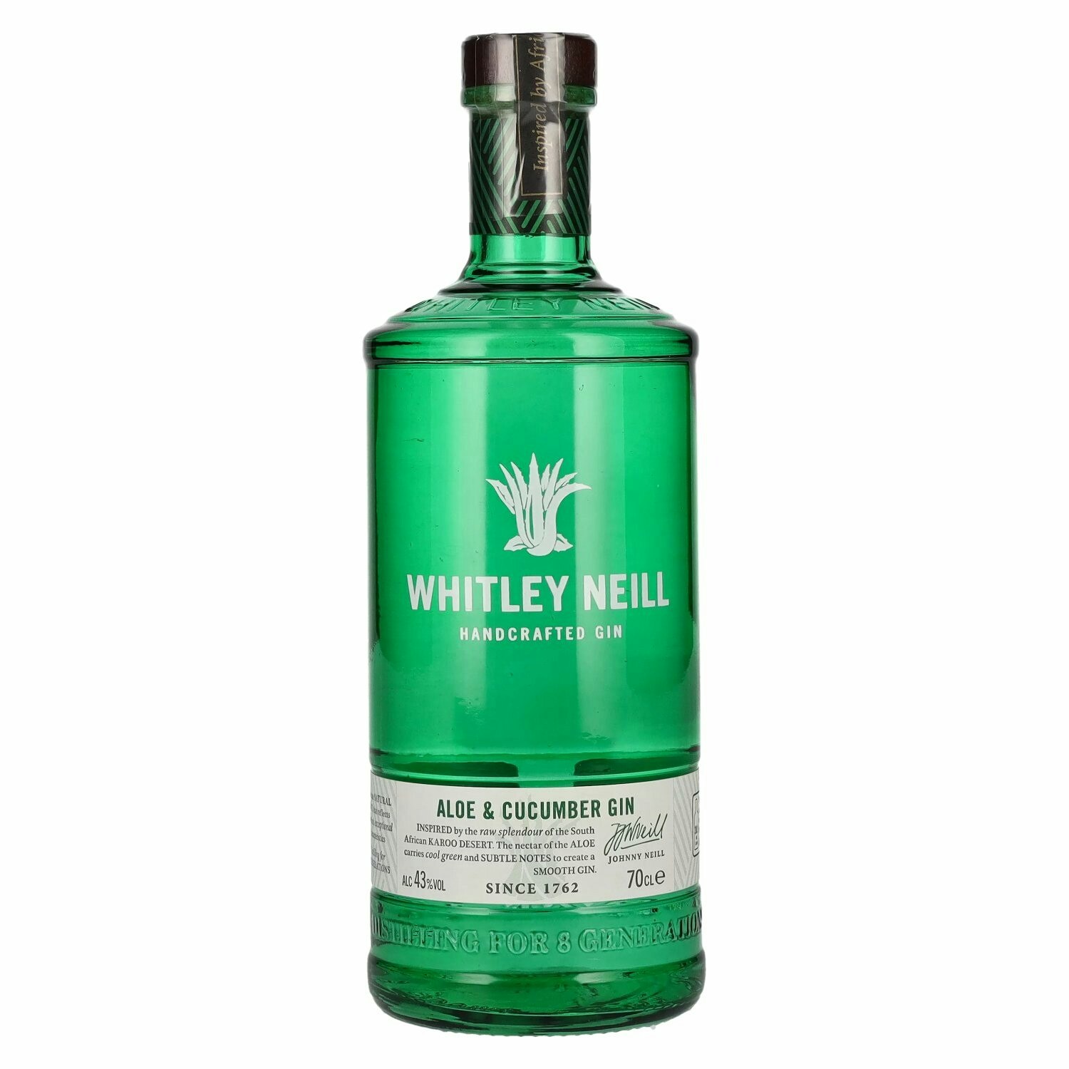 Whitley Neill ALOE AND CUCUMBER GIN 43% Vol. 0,7l