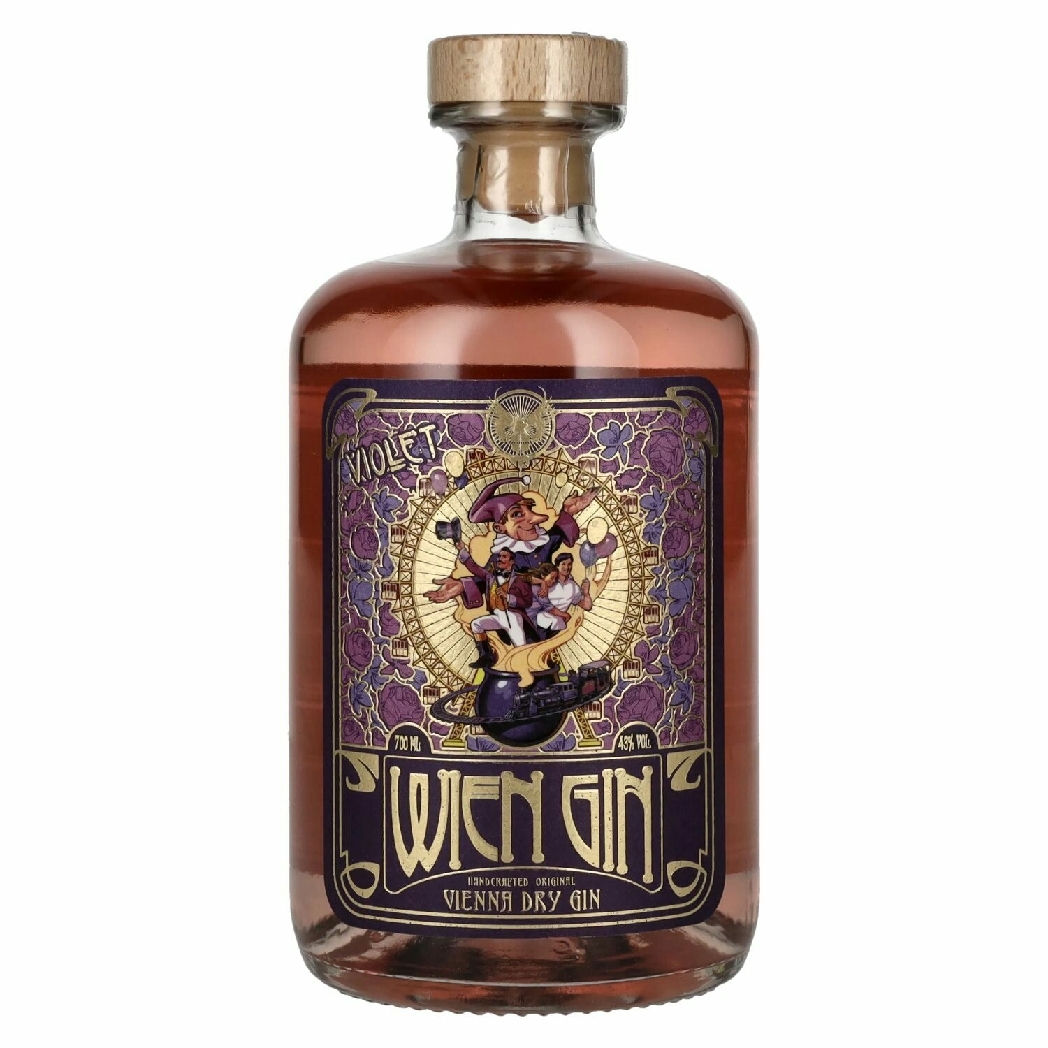 Wien Gin VIOLET Vienna Dry Gin 43% Vol. 0,7l