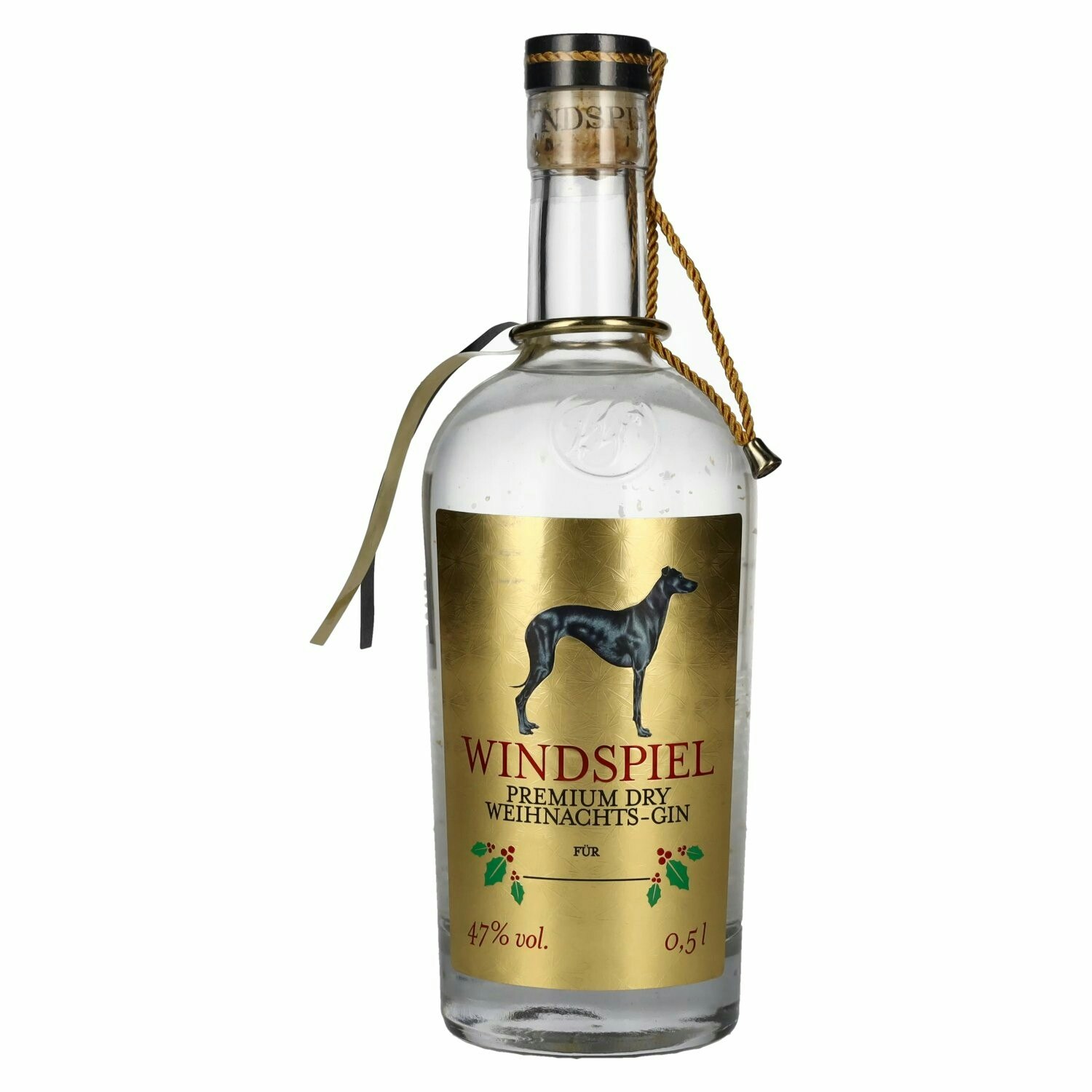 Windspiel Premium Dry WEIHNACHTS-Gin 47% Vol. 0,5l