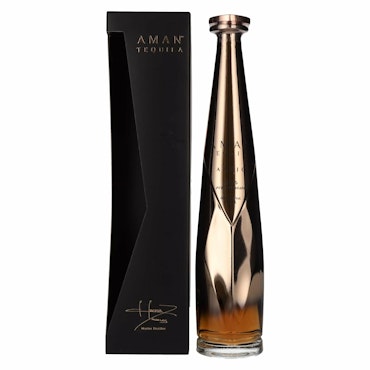 Aman Tequila Añejo The Professor 100% Puro de Agave 40% Vol. 0,7l in Giftbox