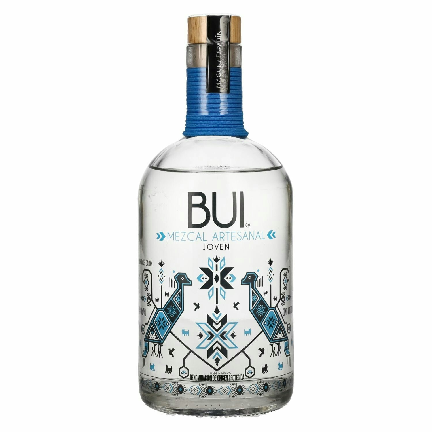 BUI Mezcal Artesanal 100% Maguey Espadín Joven 45% Vol. 0,7l