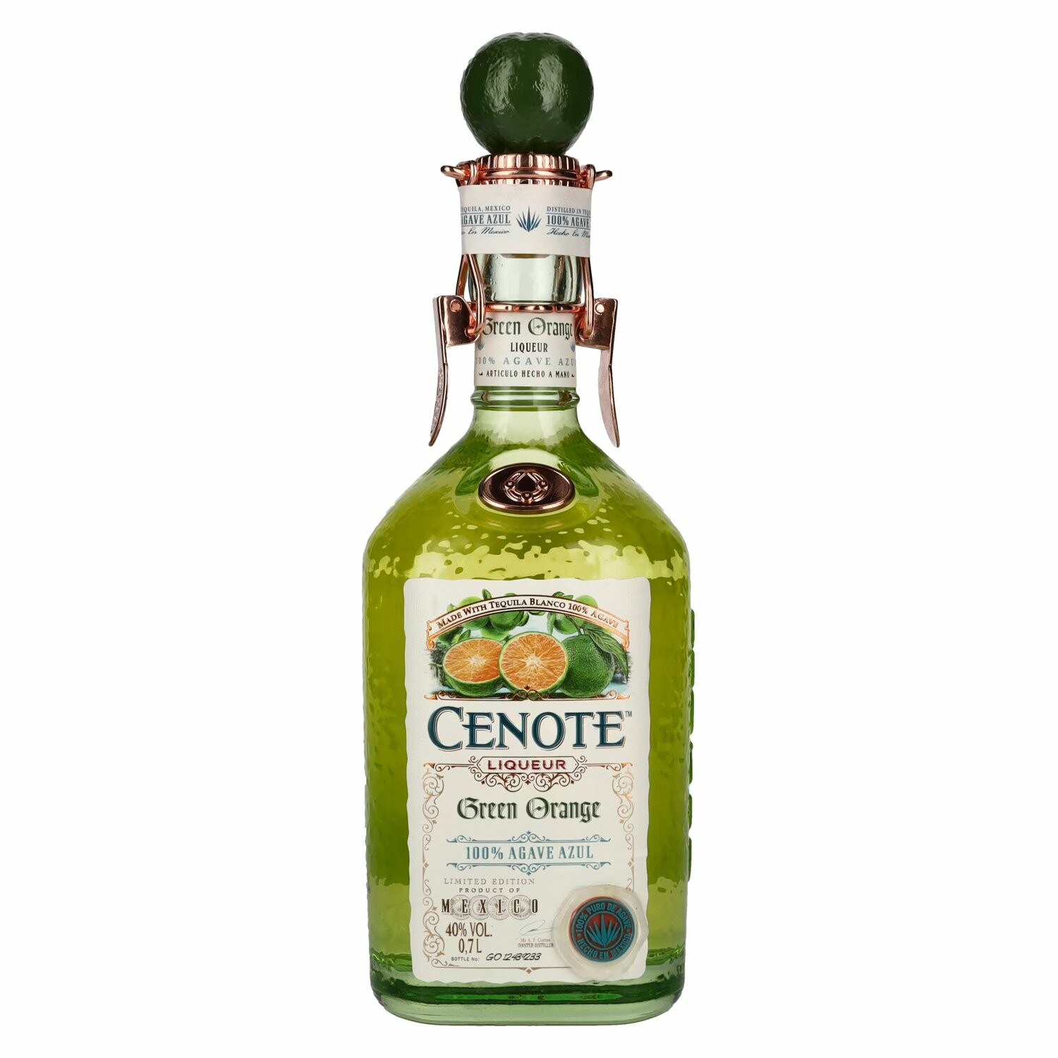 Cenote Green Orange Liqueur 40% Vol. 0,7l