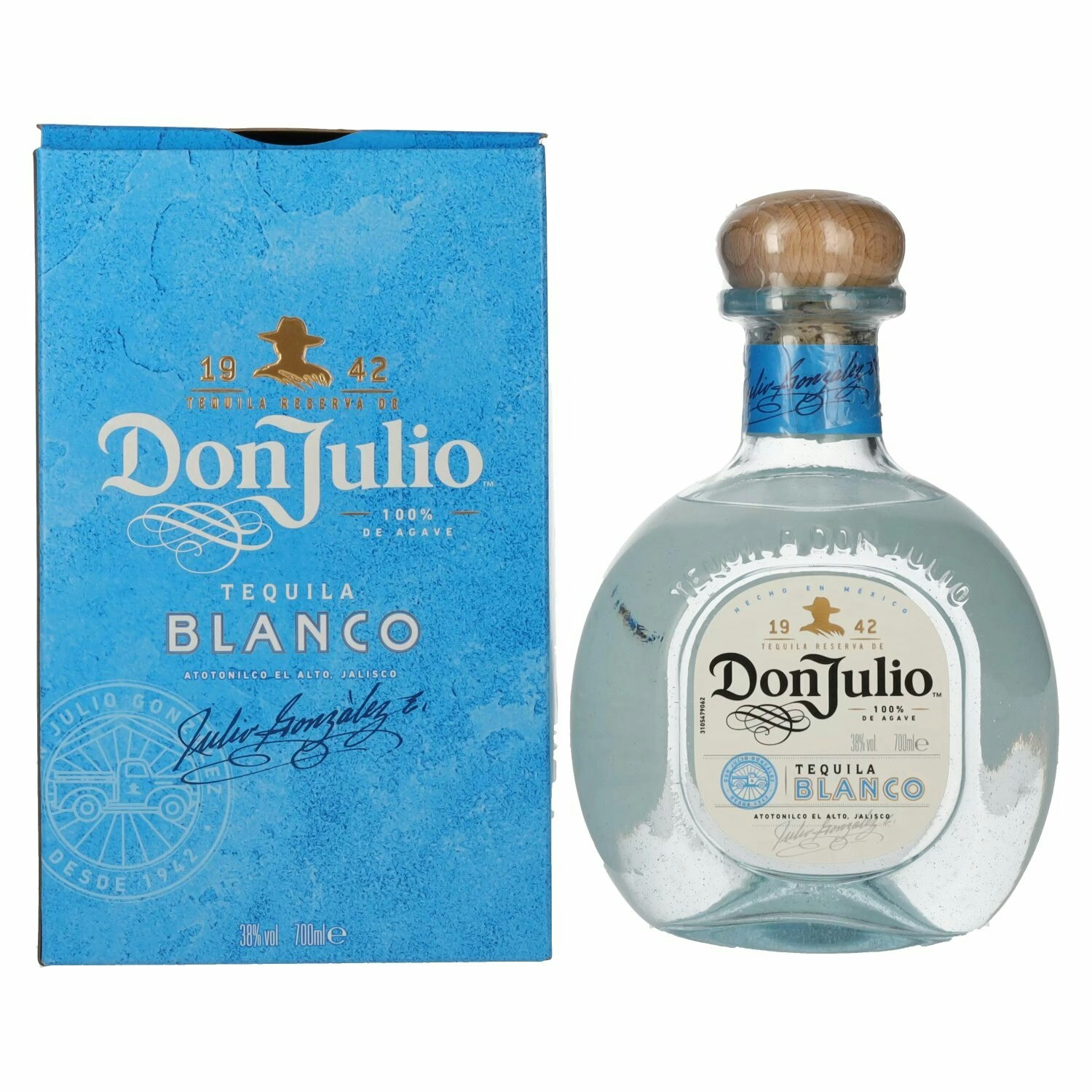 Don Julio Tequila Blanco 100% Agave 38% Vol. 0,7l in Giftbox