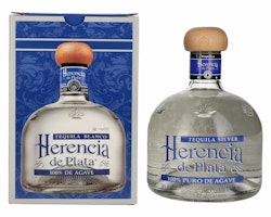 Herencia de Plata BLANCO Tequila 100% Puro De Agave 38% Vol. 0,7l in Giftbox