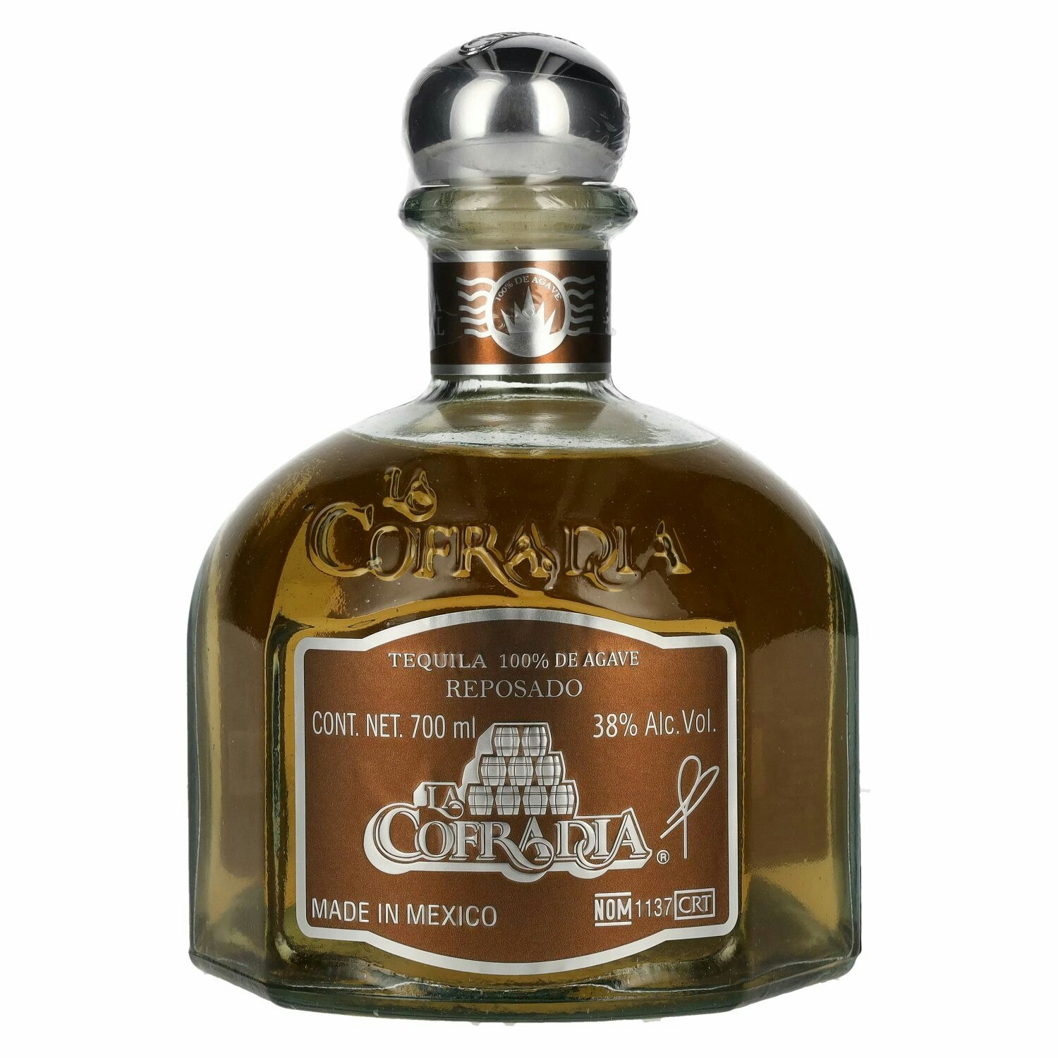 La Cofradia Tequila Reposado 100% de Agave Reserva Especial 38% Vol. 0,7l