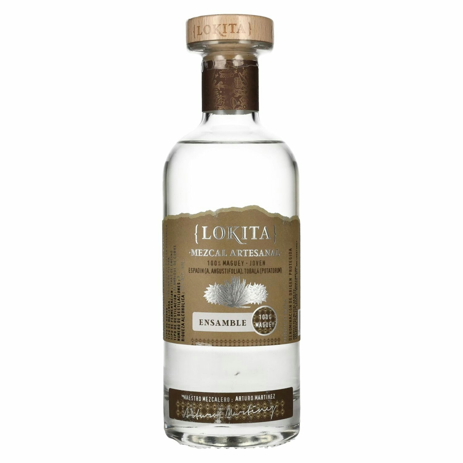 Lokita ENSAMBLE 100% Maguey Mezcal Artesanal 40% Vol. 0,7l