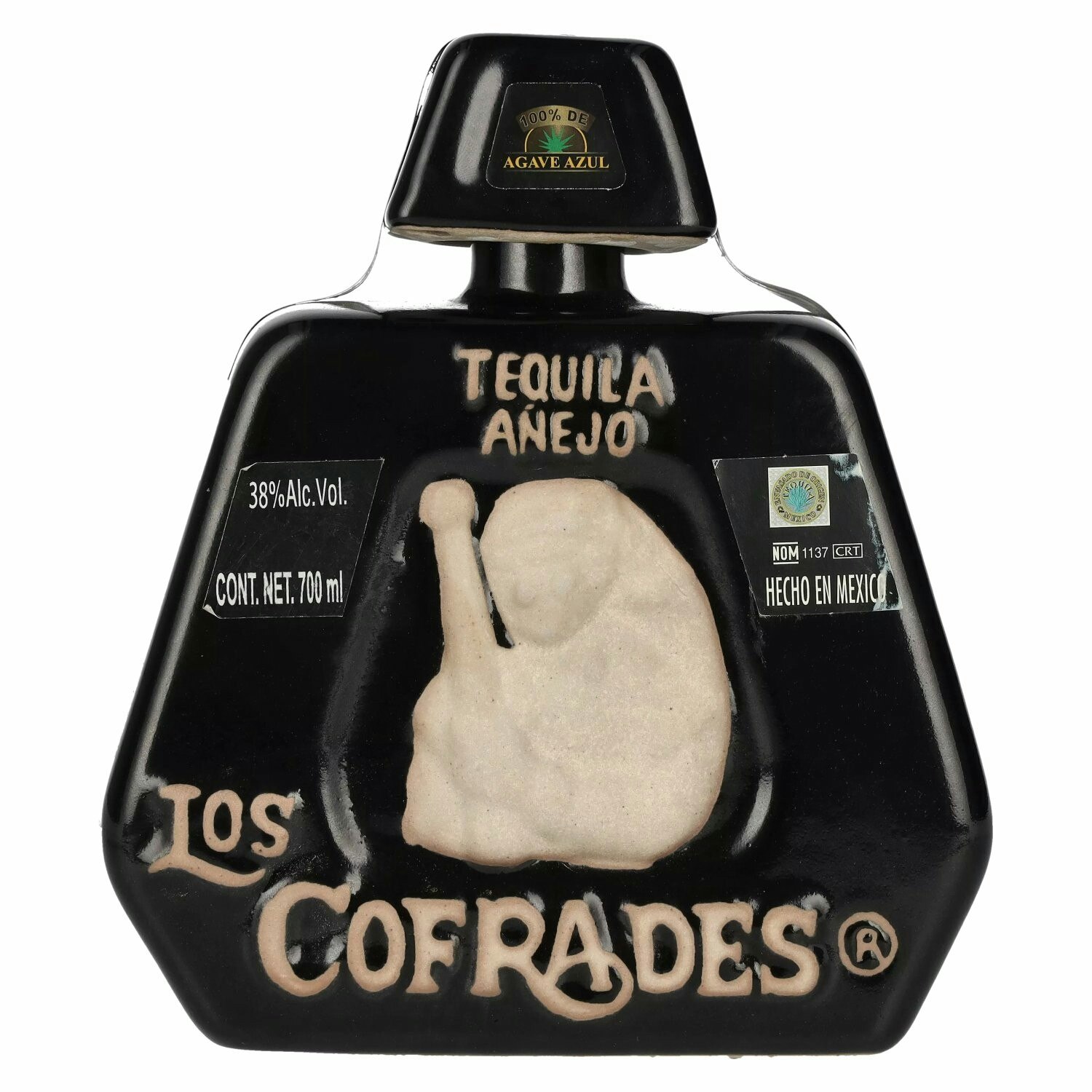 Los Cofrades Tequila Añejo 100% de Agave 38% Vol. 0,7l