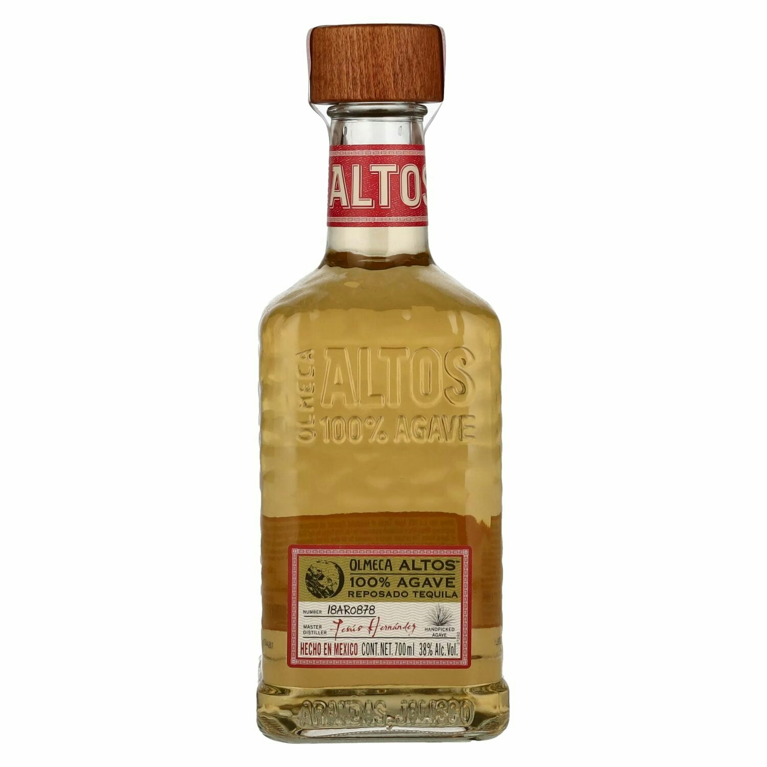 Olmeca Altos Tequila Reposado 100% Agave 38% Vol. 0,7l