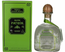 Patrón Tequila Silver 40% Vol. 1l in Giftbox