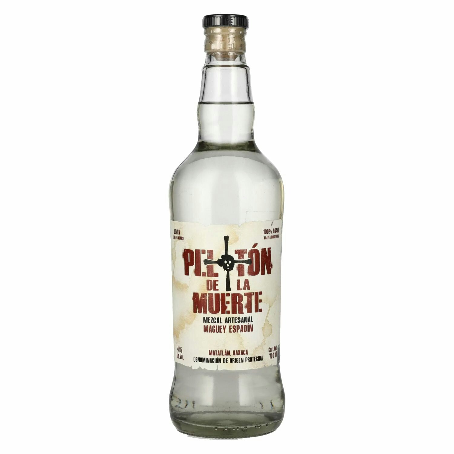 Pelotón De La Muerte Artesanal Mezcal 100% Maguey/Espadín 41% Vol. 0,7l