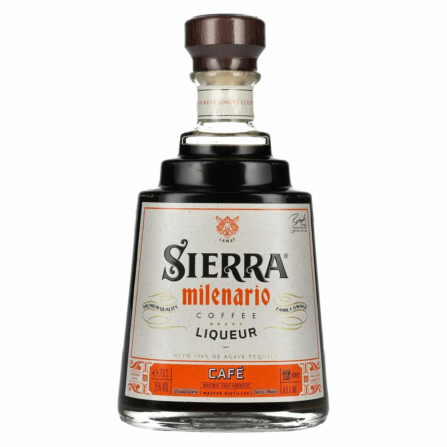 Sierra Milenario CAFÉ Liqueur 35% Vol. 0,7l