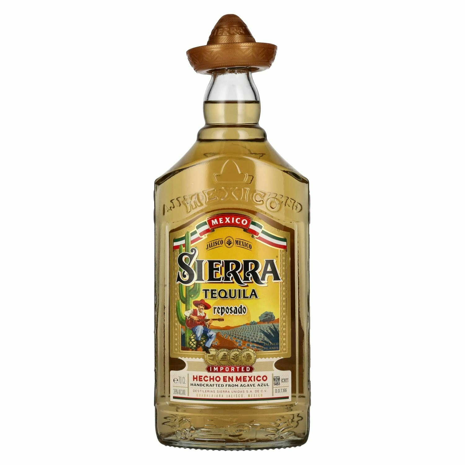 Sierra Tequila Reposado 38% Vol. 0,7l