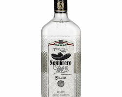 Sombrero Tequila Silver 100% Puro de Agave 38% Vol. 0,7l