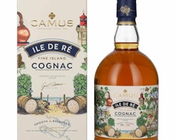 Camus ÎLE DE RÉ Fine Island Cognac 40% Vol. 0,7l in Giftbox