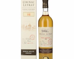 Cognac Leyrat VS Fine Single Estate Cognac 40% Vol. 0,7l in Giftbox