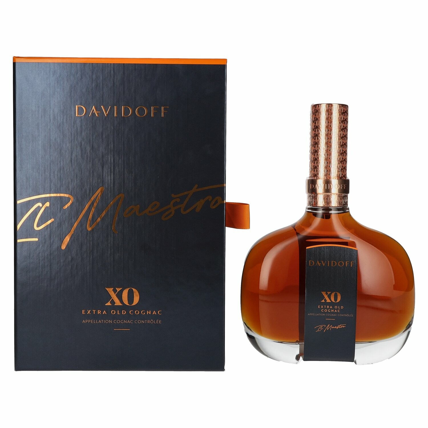 Davidoff XO II Maestro Extra Old Cognac 40% Vol. 0,7l in Giftbox