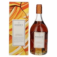 Godet Cognac X.O Fine Champagne 40% Vol. 0,7l in Giftbox