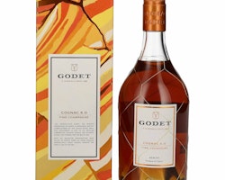 Godet Cognac X.O Fine Champagne 40% Vol. 0,7l in Giftbox