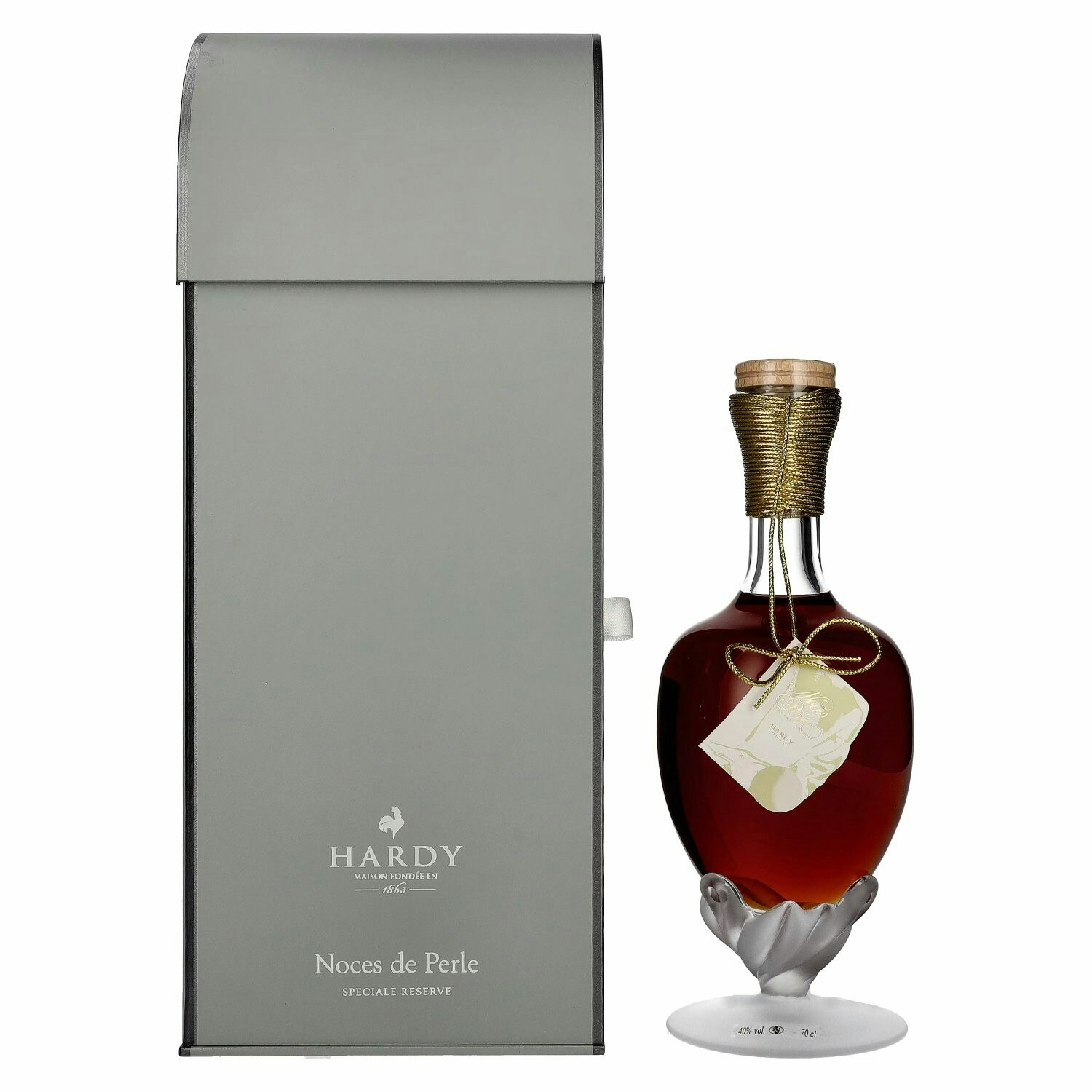 Hardy Cognac Noces de Perle Speciale Reserve 40% Vol. 0,7l in Giftbox