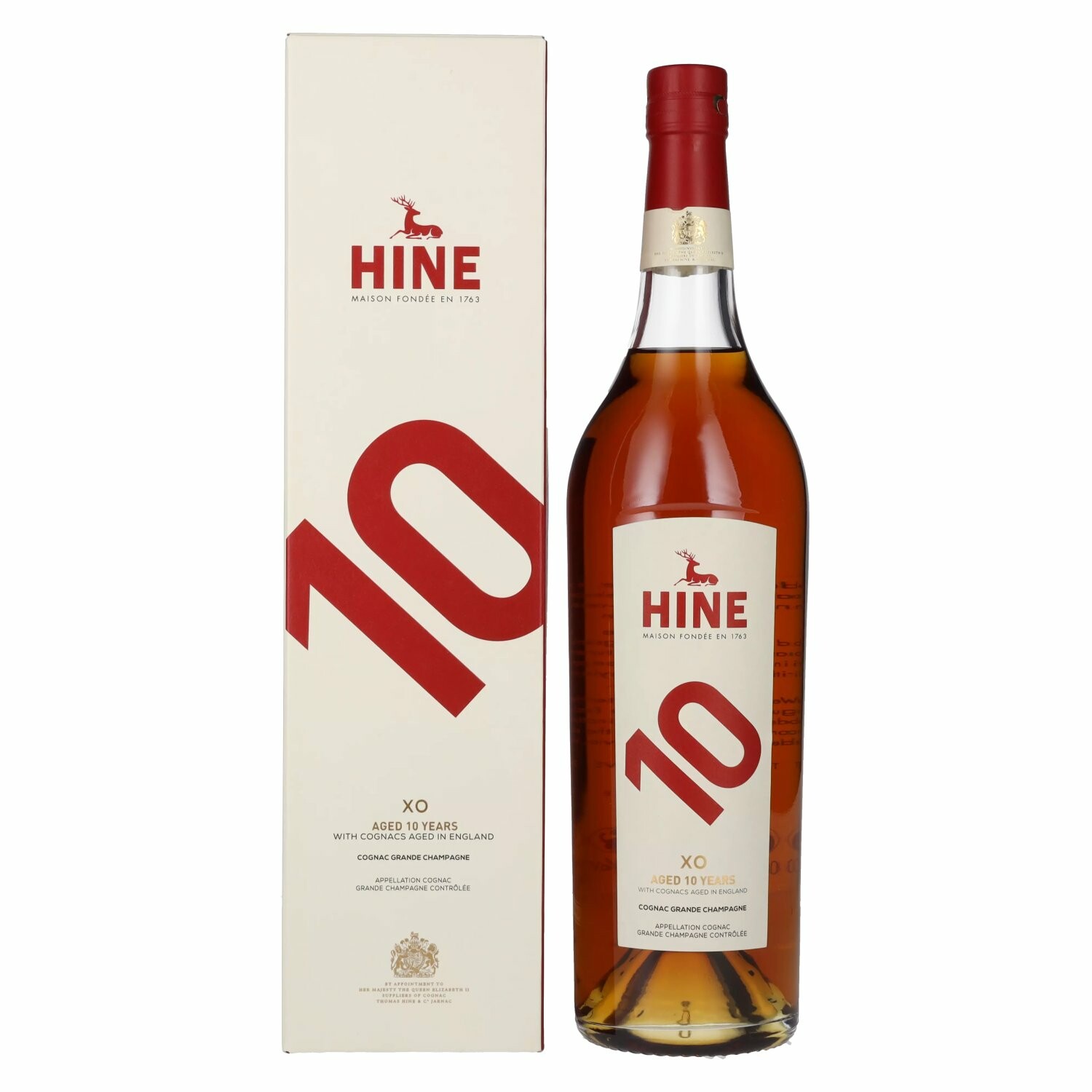 Hine Journey 10 Years Old XO Cognac Grande Champagne 41,8% Vol. 1l in Giftbox