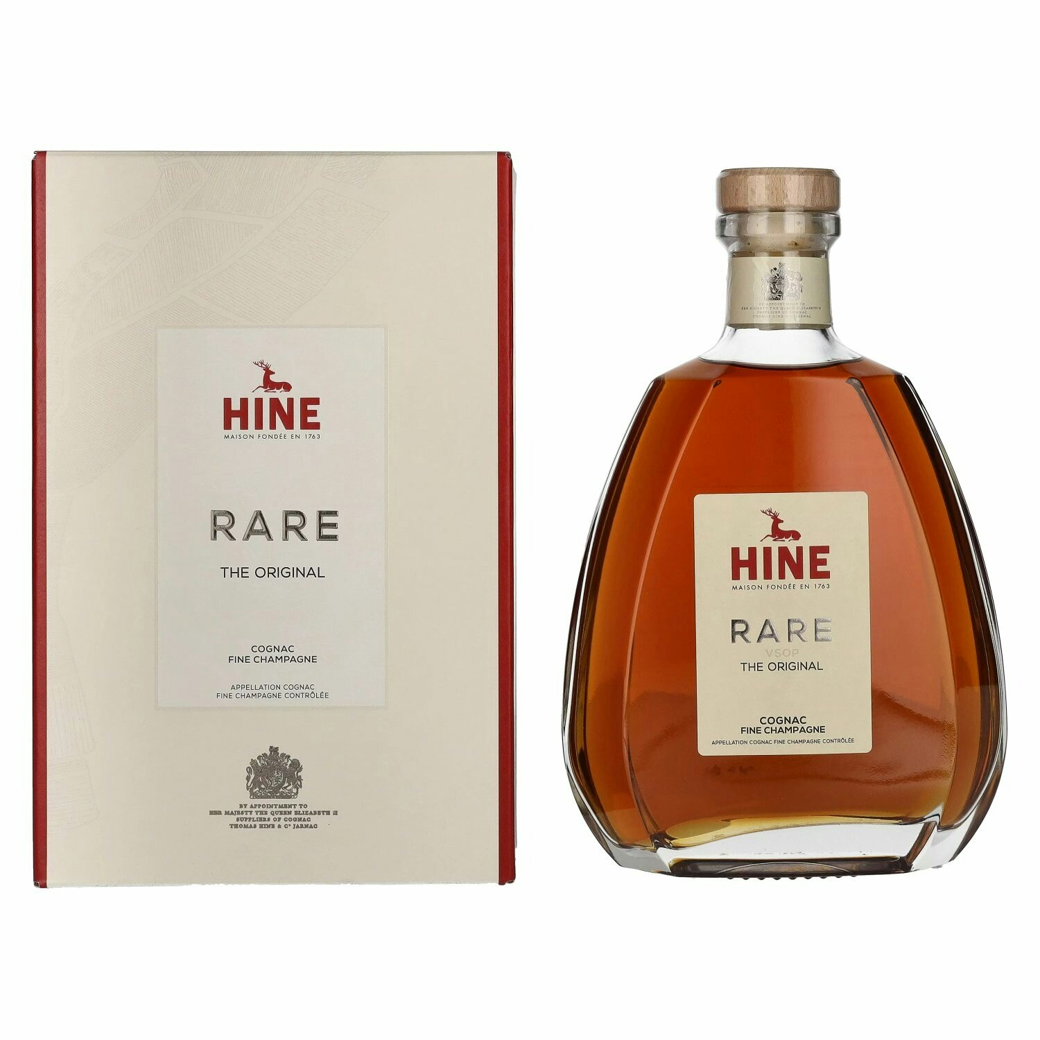 Hine RARE VSOP The Original Fine Champagne Cognac 40% Vol. 0,7l in Giftbox