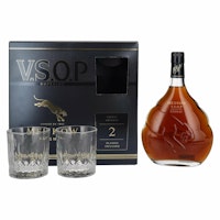 Meukow V.S.O.P Superior Cognac 40% Vol. 0,7l in Giftbox with 2 glasses