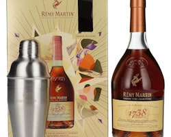 Rémy Martin 1738 ACCORD ROYAL Cognac Fine Champagne 40% Vol. 0,7l in Giftbox with Shaker